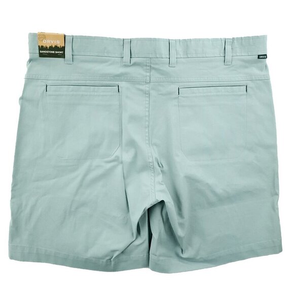 Orvis Sandstone Chino Shorts Stretch Men's 38 Waist NWT - Picture 2 of 11